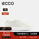 愛(ài)步（ECCO）【60周年限定款】休閑鞋女 簡(jiǎn)約厚底板鞋女 柔酷219203 HL 白色21920301007 37