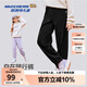 Skechers斯凱奇兒童寬松舒適針織長(cháng)褲男女童基礎百搭休閑褲子L425K117