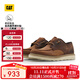 CAT卡特休閑鞋皮鞋新品經(jīng)典款鞋子男士牛皮復(fù)古單鞋商場(chǎng)同 棕色 42