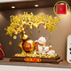赟婭發(fā)財樹(shù)新店開(kāi)業(yè)高級擺件招財貓酒柜搬家客廳喬遷禮物辦公室裝飾品 八方來(lái)財發(fā)財貓招財樹(shù)【升級精美禮盒款】