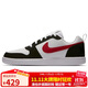 耐克NIKE男休閑鞋COURT BOROUGH運動(dòng)鞋838937-102黑白/紅42