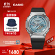 卡西歐（CASIO） G-SHOCK GBM-2100八王子防水運動(dòng)太陽(yáng)能手表學(xué)生手表 禮物 GBM-2100A-1A2PR 【青釉藍】