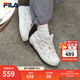 斐樂(lè )（FILA）官方女鞋OMELETTE復古板鞋2025冬新款蛋包鞋時(shí)尚休閑鞋 亮灰/冰淇淋綠-LI 37.5