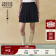 Teenie Weenie小熊女裝半身裙2025年夏季新款學(xué)院感少女俏皮百褶裙 藏青色 S