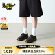 馬丁博士（Dr.Martens）1461 Nappa男女舒適百搭通勤啞光軟皮黑色薄底皮鞋單鞋 黑色 42