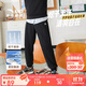 安踏兒童褲子男女大小童2025秋季寬松舒適針織運動(dòng)長(cháng)褲A72537702