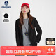 Navigare意大利小帆船女士通勤休閑西服簡(jiǎn)約利落西裝外套2331804506 黑 L 