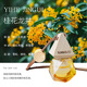 呵小樂(lè )車(chē)載香薰掛件香水掛墜汽車(chē)香氛車(chē)內除異味裝飾飾品桂花龍井
