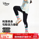Disney baby迪士尼女童打底褲兒童褲子中小童裝秋季外穿百搭長(cháng)褲 黑色  110 