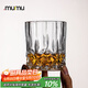 MUMU高端歐式威士忌洋酒杯子無(wú)鉛玻璃酒具家用烈酒樽套裝組合2只裝