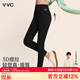 VVC鯊魚(yú)褲女外穿秋冬收腹提臀打底褲瑜伽褲【抗菌蜜臀褲】曜石黑L