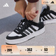 adidas「小鋸齒」D-PAD CLASSIC休閑美高風(fēng)復古籃球板鞋阿迪達斯 白色/黑色   44