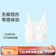 安奈兒（Annil）童裝女童發(fā)育內衣抹胸兩件裝秋二階段學(xué)生透氣清爽 組合01（米白+米白） 150
