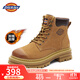 Dickies男士馬丁靴高幫時(shí)尚男靴工裝靴情侶靴男 土黃-加絨 41-男款