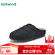 熱風(fēng)（Hotwind）【商場(chǎng)同款】男士家居鞋2025年冬季新款保暖棉鞋百搭包頭棉拖鞋 01黑色 44-45 L