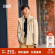 森馬（Semir）外套男冬季套裝抗靜電搖粒絨兩件套連帽三防夾克109724108101