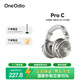 OneOdio 藍牙耳機頭戴式 音樂(lè )耳機HIFI音質(zhì)重低音監聽(tīng)耳機游戲耳機手機耳機 通用蘋(píng)果華為 香檳金【續航80小時(shí)】