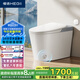 恒潔（HEGII）輕智能馬桶HQ606P 輕音隨心貼翻蓋翻圈無(wú)水壓HQ606P 400mm坑距