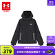 安德瑪（Under Armour）童裝兒童外套秋冬季男女童加絨保暖防潑水梭織連帽外套253122804
