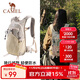 駱駝（CAMEL）輕便男女大學(xué)生越野跑騎行戶(hù)外登山雙肩背包 1152253010 卡其色
