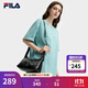 FILA【月牙包】斜挎包抗菌內里女包2025秋季新款休閑單肩包百搭腋下包 正黑色-BK XS