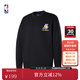 NBA【新款】官方球場(chǎng)生活系列男女同款圓領(lǐng)衛衣(勇士/快船/湖人） 黑色(洛杉磯湖人) M