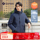 Rapido靂霹道秋冬男士休閑基礎時(shí)尚KEEP HEAT無(wú)絎連帽羽絨服CN4X38X05 藏青色 XL 180/96A