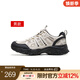 駱駝（CAMEL）網(wǎng)面鞋夏季新款戶(hù)外徒步男鞋輕便軟彈透氣百搭運動(dòng)休閑鞋 G14M342693 米白/黑男 42