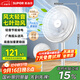 蘇泊爾（SUPOR）14寸七葉輕音柔風(fēng)電風(fēng)扇/家用立式落地扇/臺(tái)式桌面電扇/廣角搖頭大風(fēng)力宿舍小型風(fēng)扇EFP-004A-35