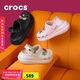 CROCS檀健次同款經(jīng)典泡芙洞洞鞋|207521 黑色-001 37/38(230mm)