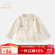 班喜迪女童長(cháng)袖t恤春秋款2025新款洋氣兒童上衣寶寶公主衣服秋裝打底衫