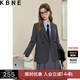 KBNE西裝外套女爆款小個子2025秋季新款氣質(zhì)女神高級感炸街小西服 深灰偏大一碼 L