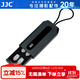 JJC 多功能內存卡盒 存儲卡收納盒 SD卡 TF卡 XQD卡 CFexpress Type-A卡保護套包 抽屜式內膽 黑色 可收納6張SD卡+12張TF卡