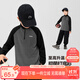 左西男童德絨打底衫半高領(lǐng)2025新款兒童冬裝男孩長(cháng)袖T恤潮 黑色 160