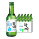 真露韓國原裝進口燒酒青葡萄味清酒低度酒360ML瓶利口酒果味酒桃子 新真露16度20瓶