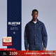 Levi's商場(chǎng)同款?BLUETAB? 25春季新款男士時(shí)尚牛仔外套A5883深藍色 A5883-0003L