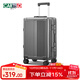 卡帝樂(lè )鱷魚(yú)行李箱24英寸拉桿箱可登機免托運旅行箱商務(wù)鋁框箱硬殼密碼箱