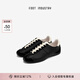 FOOT INDUSTRY 足下工業(yè)「品牌經(jīng)典」芭蕾德訓鞋女款無(wú)內里系列舒適休閑透氣 黑色/古白 36