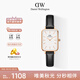 丹尼爾惠靈頓（DanielWellington）DW經(jīng)典小方表手表女時(shí)尚皮帶女士手表送女友七夕禮物DW00100434