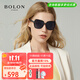 BOLON暴龍眼鏡女偏光太陽(yáng)鏡顯臉小高級感開(kāi)車(chē)戶(hù)外旅行墨鏡情人節禮物 BL5028C10框黑色/片灰漸進(jìn)