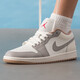 耐克（NIKE）男鞋Air Jordan 1 Low AJ1米灰 舒適百搭低幫運動(dòng)休閑鞋板鞋 553558-169 43