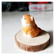 木雕小橘貓擺件手工藝品可愛(ài)的貓貓萌寵可愛(ài)手作造景貓咪桌面裝飾 小橘貓+底座