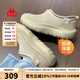 KAPPA卡帕女鞋棉鞋2025秋季新款時(shí)尚加絨保暖云朵鞋一腳蹬棉鞋雪地靴子 灰卡其 38