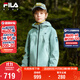 FILA斐樂(lè )兒童沖鋒外套2025年冬季男童中大童外套防風(fēng)防水戶(hù)外服