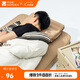 牧高笛（MOBIGARDEN）充氣枕 戶(hù)外露營(yíng)便攜彈力自動(dòng)充氣海綿氣枕 NX21663018 暖沙色
