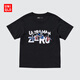 優(yōu)衣庫童裝男童女童UT ULTRAMAN奧特英雄印花短袖T恤25新款475445 09 黑色 120