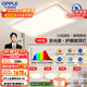 歐普（OPPLE）護眼全光譜吸頂燈調光LED照明燈具現代大氣輕奢套餐1晶燦 包安裝