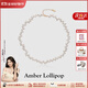 Amber Lollipop王玉雯同款珍珠項鏈女士小米珠頸鏈周年紀念日生日禮物送女友老婆 小米珠項鏈