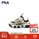 FILA斐樂(lè )兒童童學(xué)步鞋2025年冬季新款男女?huà)胗淄瘜殞毞€步鞋運動(dòng)鞋 黑/奶白-BG 27 內長(cháng)16.5cm