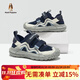 暇步士（Hush Puppies）童鞋女童運動(dòng)鞋暴走網(wǎng)面透氣沙灘鞋戶(hù)外女孩跑步鞋男童兒童涼鞋 HP4202藍色 32